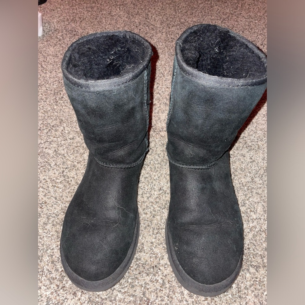 Black UGG boots